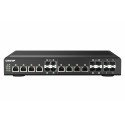 QNAP QSW-IM1200-8C switch di rete Gestito L2 Nessuno Nero