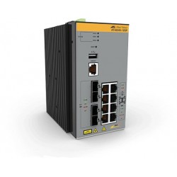 Allied Telesis AT IE340 12GP 80 Gestito L3 Gigabit Ethernet 101001000 Supporto Power over Ethernet PoE Grigio