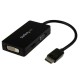 StarTech.com Cavo Adattatore 3 in 1 DisplayPort a VGADVIHDMI Convertitore DP a VGA HDMI DVI DP2VGDVHD