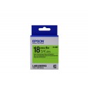 Epson Nastro fondo Fluorescente Verde per testo Nero 189 LK-5GBF C53S655005