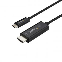 StarTech.com Cavo adattatore USB C a HDMI da 2m Cavo video USB tipo C a HDMI 2.0 Compatibile con Thunderbolt 3 USB ...