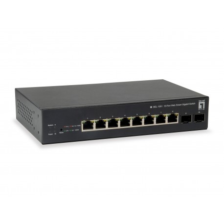 LevelOne GEP 1051 Gestito L2L3L4 Gigabit Ethernet 101001000 Supporto Power over Ethernet PoE Nero