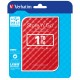 Verbatim Disco rigido portatile Store n Go USB 3.0 da 1 TB Rosso 53203