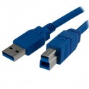 StarTech.com Cavo USB 3.0 SuperSpeed per stampante tipo AB ad alta velocita MM - 1m USB3SAB1M