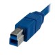 StarTech.com Cavo USB 3.0 SuperSpeed per stampante tipo AB ad alta velocita MM 1m USB3SAB1M
