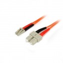 StarTech.com Cavo patch duplex in fibra multimodale 50125 2 m LC - SC 50FIBLCSC2