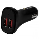 StarTech.com Caricatore da Auto con doppia porta USB - 24W4.8A - Nero USB2PCARBKS