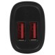 StarTech.com Caricatore da Auto con doppia porta USB 24W4.8A Nero USB2PCARBKS