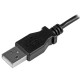 StarTech.com Cavo Micro USB da Ricarica e Sincronizzazione angolato sinistra da 0,5m USBAUB50CMLA