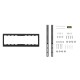 Nilox EW1502 Supporto TV a parete 139,7 cm 55 Nero CEEW1502