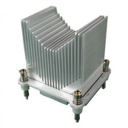 DELL 412 AAYT sistema di raffreddamento per computer Processore Dissipatore di caloreRadiatore Argento