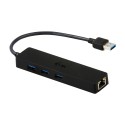 i-tec Advance U3GL3SLIM hub di interfaccia USB 3.2 Gen 1 3.1 Gen 1 Type-A Nero