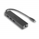 i tec Advance C31GL3SLIM hub di interfaccia USB 3.2 Gen 1 3.1 Gen 1 Type C 5000 Mbits Nero