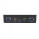 i tec U3CEXTENDA scheda di interfaccia e adattatore Interno 3, 5 mm, USB 3.2 Gen 1 3.1 Gen 1