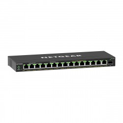 Netgear GS316EP 100PES switch di rete Gestito Gigabit Ethernet 101001000 Supporto Power over Ethernet PoE Nero