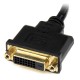 StarTech.com Adattatore cavo video HDMI a DVI D da 20 cm HDMI maschio a DVI femmina HDDVIMF8IN