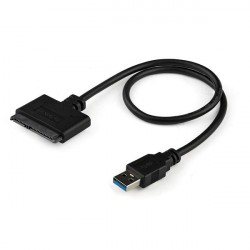 StarTech.com Cavo Adattatore per dischi rigidi USB 3.0 a SATA III da 2.5 con UASP Convertitore Sata SSDHDD USB3S2SAT3CB