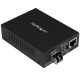 StarTech.com Convertitore multimediale compatto Gigabit Ethernet a Fibra multimodale 850 nm LC 550 m MCM1110MMLC