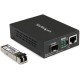 StarTech.com Convertitore multimediale compatto Gigabit Ethernet a Fibra multimodale 850 nm LC 550 m MCM1110MMLC