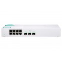 QNAP QSW-308S switch di rete Non gestito Gigabit Ethernet 101001000 Bianco