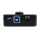 StarTech.com Hub combo USB 3.02.0 a 6 porte con porta di caricamento ST7320USBC