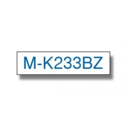 Brother MK 233BZ Labelling Tape 12mm nastro per etichettatrice M MK233BZ
