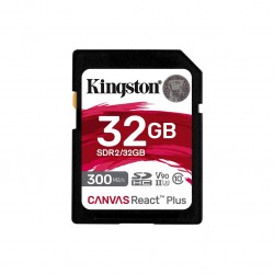 Kingston Technology Canvas React Plus 32 GB SD UHS II Classe 10 SDR232GB
