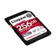 Kingston Technology Canvas React Plus 256 GB SD UHS II Classe 10 SDR2256GB