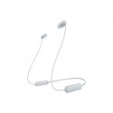 Sony WI-C100 Auricolare Wireless In-ear Musica e Chiamate Bluetooth Bianco WIC100W.CE7