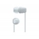 Sony WI C100 Auricolare Wireless In ear Musica e Chiamate Bluetooth Bianco WIC100W.CE7