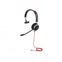 Jabra Evolve 40 Auricolare Cablato A Padiglione Ufficio Nero, Rosso, Argento 14401-09