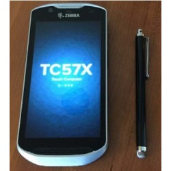 Zebra SG STYLUS TCX MTL 03 penna per PDA Nero, Argento