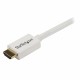 StarTech.com Cavo HDMI ad alta velocit a parete CL3 bianco da 7 m HDMI a HDMI MM HD3MM7MW