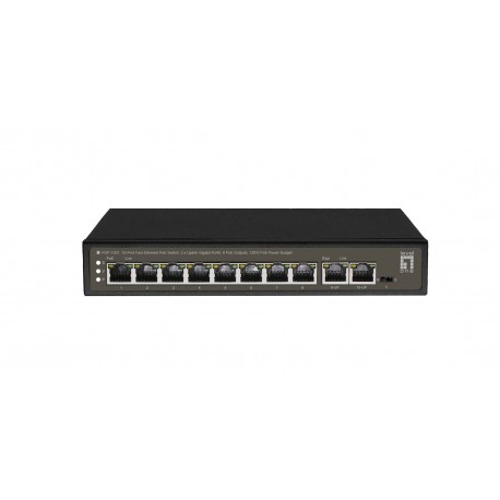 LevelOne 10 PORT FAST ETHERNET POE