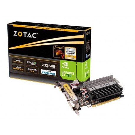 Zotac GeForce GT 730 2GB GDDR3 ZT 71113 20L