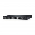 DELL N1548P Gestito L3 Gigabit Ethernet 101001000 Supporto Power over Ethernet PoE 1U Nero 210-AEWB