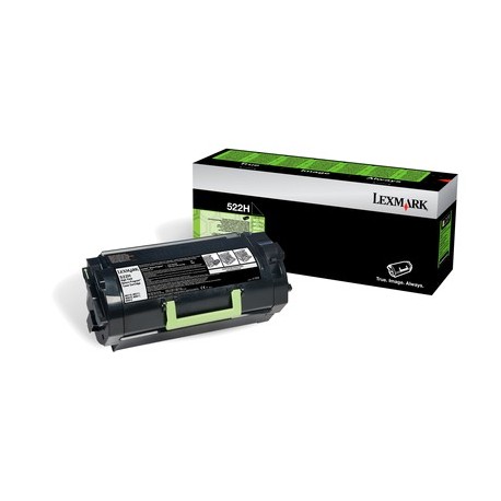 Lexmark 522H cartuccia toner 1 pz Originale Nero 52D2H00