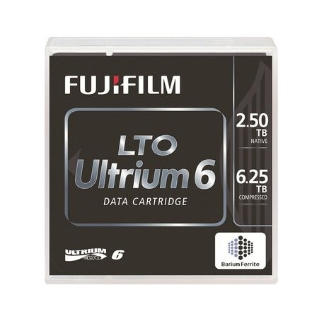 Fujifilm LTO Ultrium 6 tape Blank data tape 2500 GB 1,27 cm 16310732