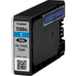 Canon Cartuccia dinchiostro ciano a resa elevata PGI 1500XL 9193B001