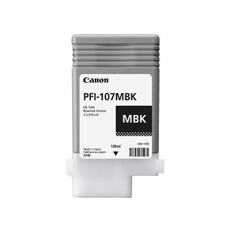 Canon PFI 107MBK cartuccia dinchiostro 1 pz Originale Nero opaco 6704B001AA