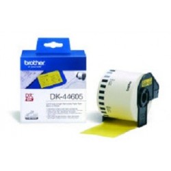 Brother DK 44605 Continuous Removable Yellow Paper Tape 62mm Giallo DK44605