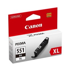Canon CLI 551XL BK wsec cartuccia dinchiostro 1 pz Originale Resa elevata XL Nero per foto 6443B004