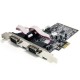 StarTech.com Scheda seriale PCI Express nativa a 4 porte RS 232 con 16550 UART PEX4S553