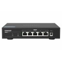 QNAP QSW-1105-5T switch di rete Non gestito Gigabit Ethernet 101001000 Nero