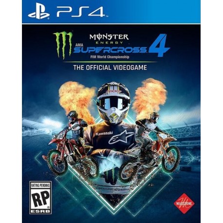 Koch Media Monster Energy Supercross 4 Standard Inglese, ITA PlayStation 4 1062457