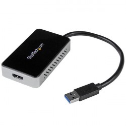 StarTech.com Adattatore scheda video esterna per pi monitor USB 3.0 a HDMI con hub USB a 1 porta 