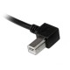 StarTech.com Cavo USB 2.0 A a B con angolare sinistro 1 m MM USBAB1ML