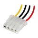 StarTech.com Cavo di estensione di alimentazione LP4 Molex da 30 cm 