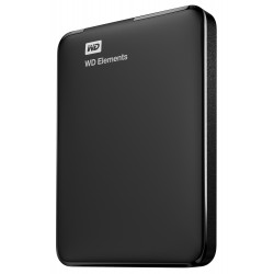 Western Digital WD Elements Portable disco rigido esterno 1000 GB Nero WDBUZG0010BBK WESN