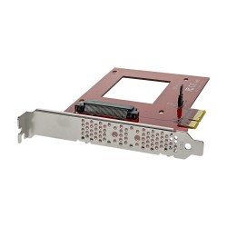 StarTech.com Scheda Adattatore PCI Express ad U.2 NVMe SSD SFF 8639 da 2,5 PCIe 3.0 x4 PEX4SFF8639